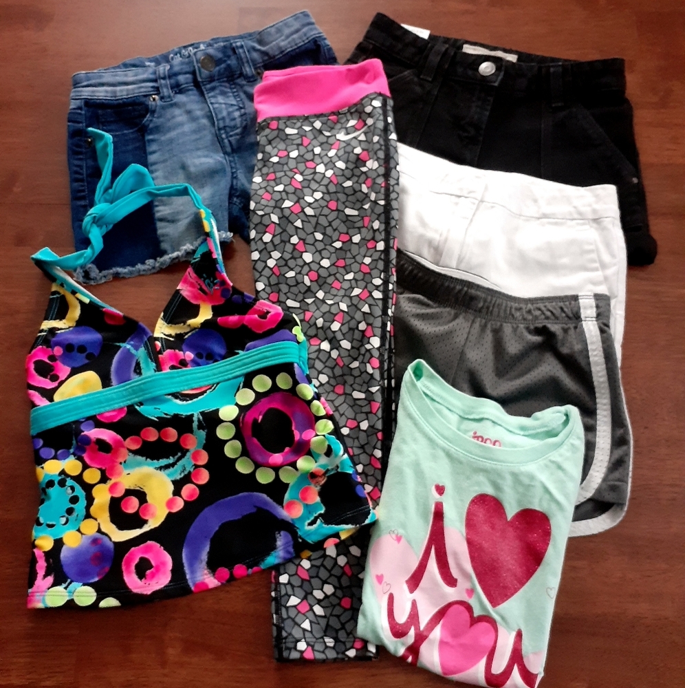 Girls Shorts Bundle Size 6-6X